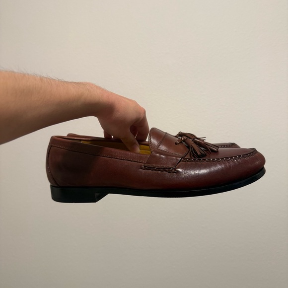 Cole Haan Nike Air Brown Leather Shoes Men’s Size 12 - Picture 8 of 12